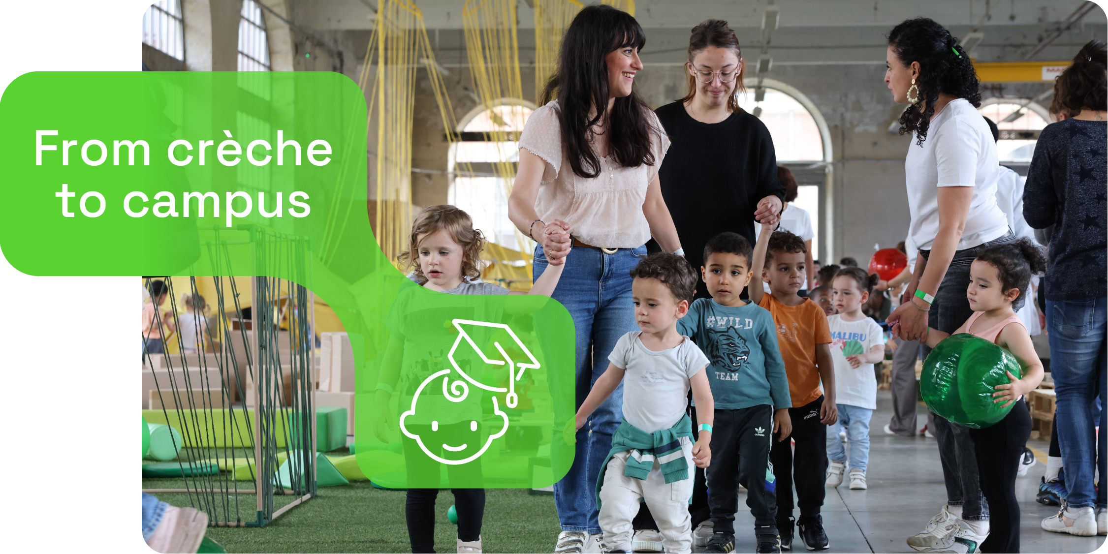 From crèche to campus